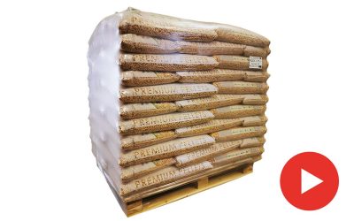 Emballage des granulés de bois: pourquoi choisir la technologie de la Housse Étirable (Video)